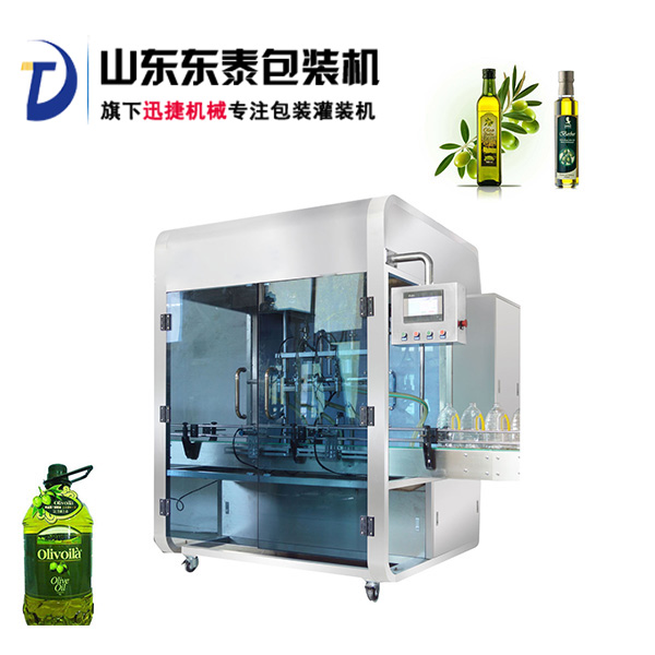 前方高能！快被這款全自動橄欖油灌裝機帥哭了
